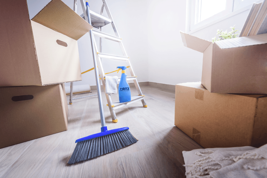Move-out cleaning services for a spotless and refundable deposit"